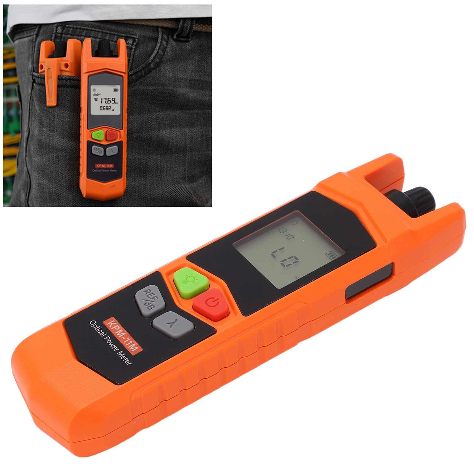 1 Mini Optical Power Meter High Precise Tester For Fiber Optics