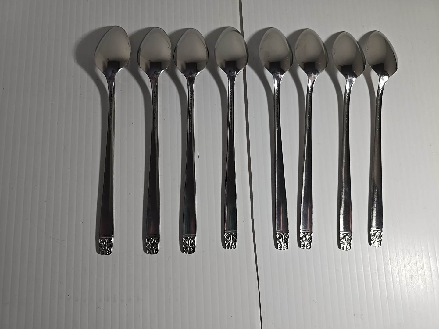 31 Pcs Wm Rogers Oneida Aztec Encore Serving Set Iced Tea/Dessert Spoon Teaspoon