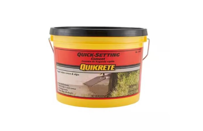 10 lb. Quick-Setting Concrete Mix - Fast and Easy Cement Solution NEW