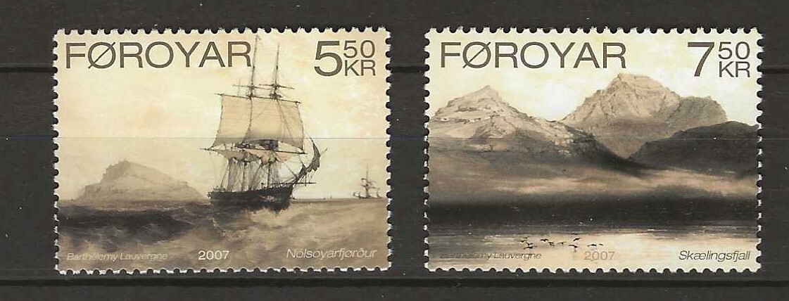 Faroe Islands  2007 La Recherche expedition mnh  (af588)