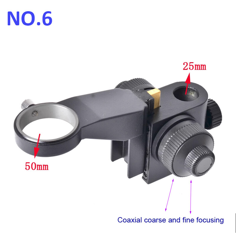 25/32/50/76mm Fine adjustment Bracket Lens Holder Stand For Microscope Camera