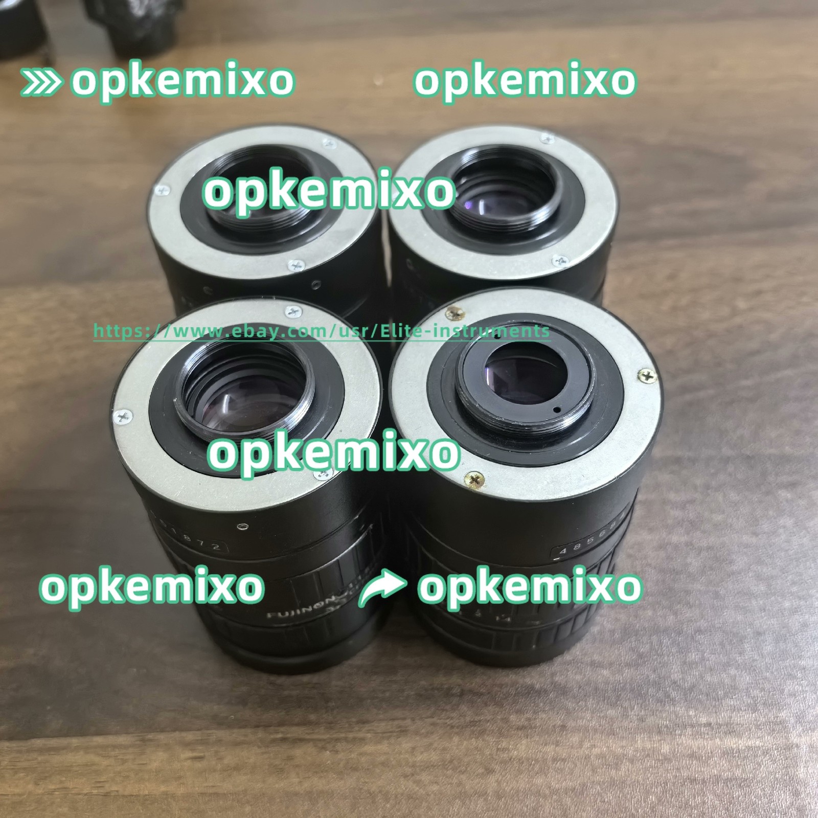 1PS Used Fujinon CF75HA-1 Industrial C-Mount Lens (f/1.8, 75mm)