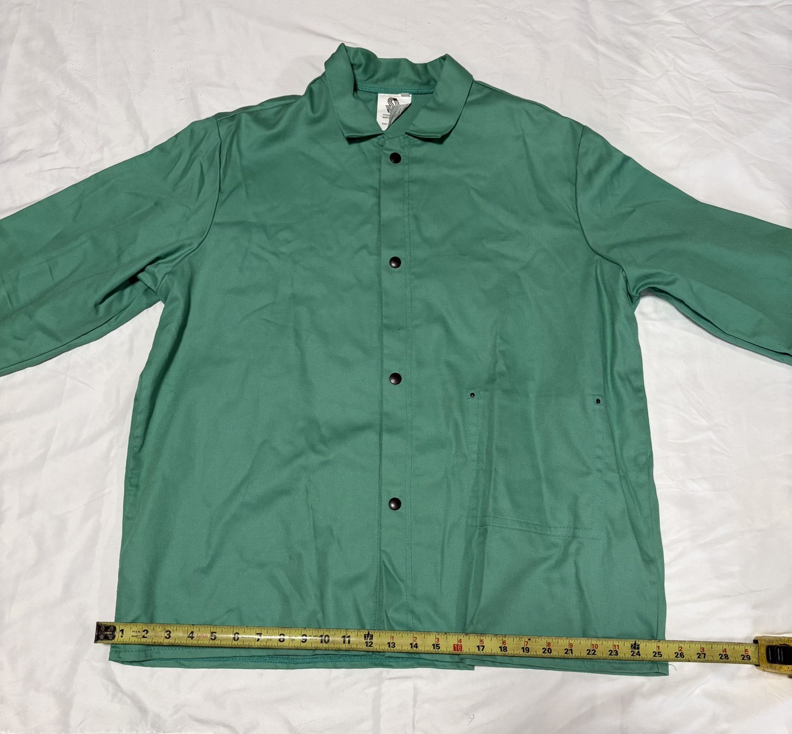 Steiner Green Flame-Resistant Welding Jacket XL Used