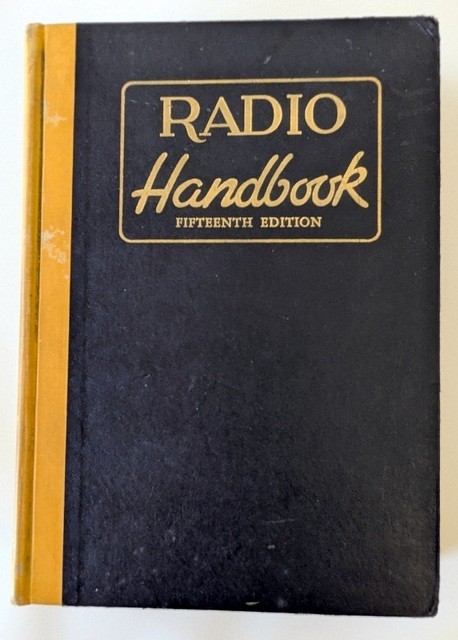 Radio Handbook 15th Edition (1959) by  Bill Orr W6SAI  hardcover