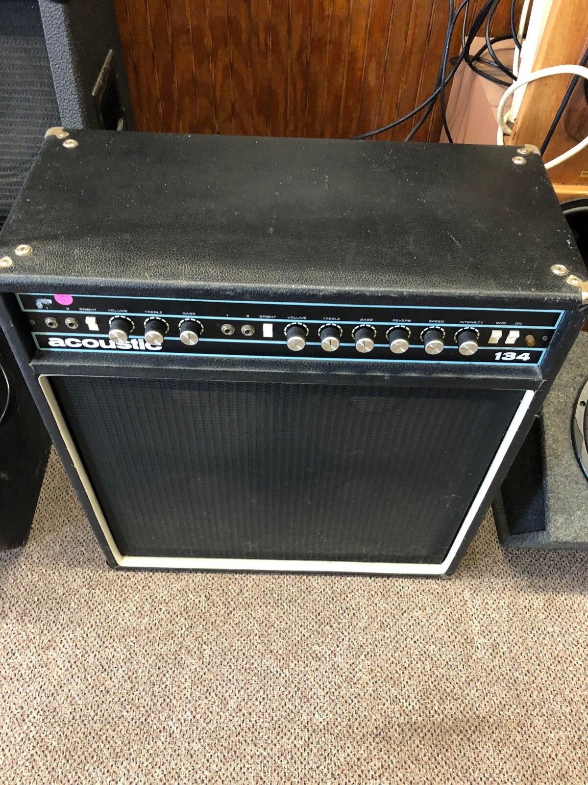 1974 Acoustic 134 Solid State Guitar Combo Amplifier 4x10- Local Pickup Only