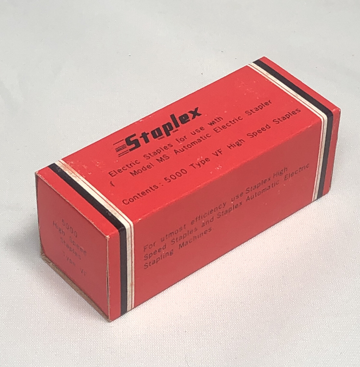 STAPLEX 5000 VF High Speed Electric Staples for Model MS Automatic Vintage NEW