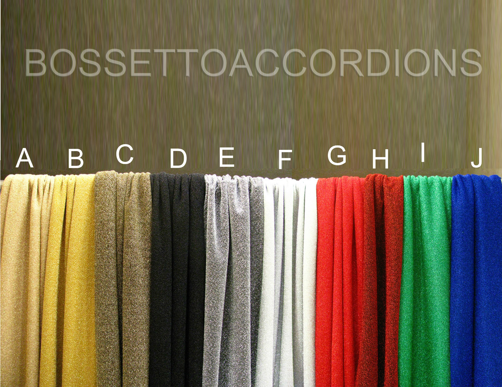 Accordion Grille Lining Soft Cloth 18" x 7" Assorted Colors Available