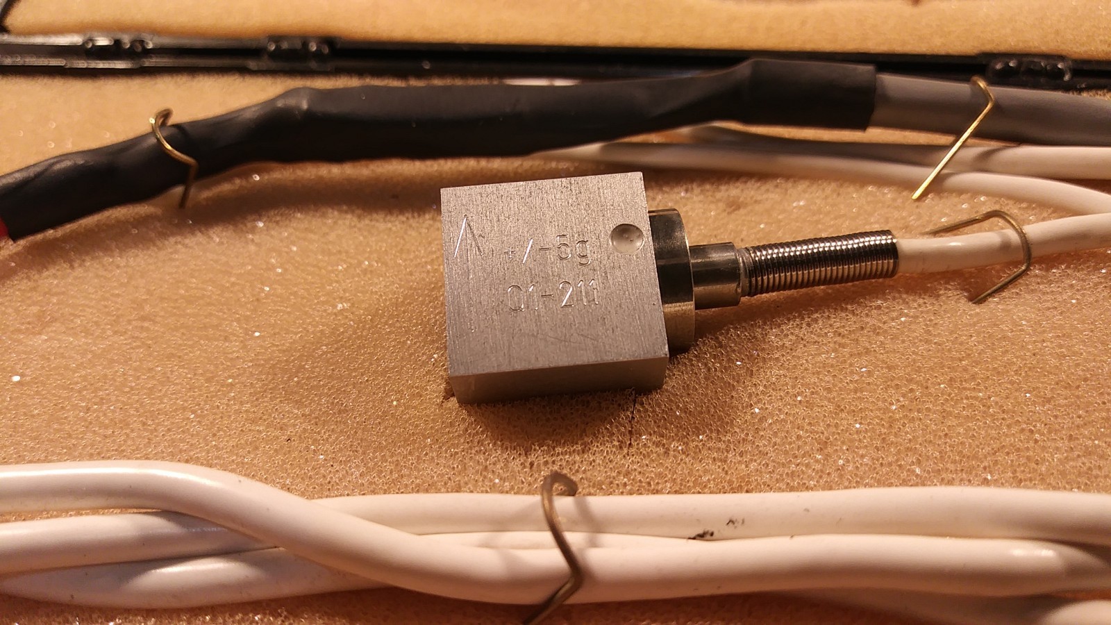 Entran EGCS-A1-5 Accelerometer in Case