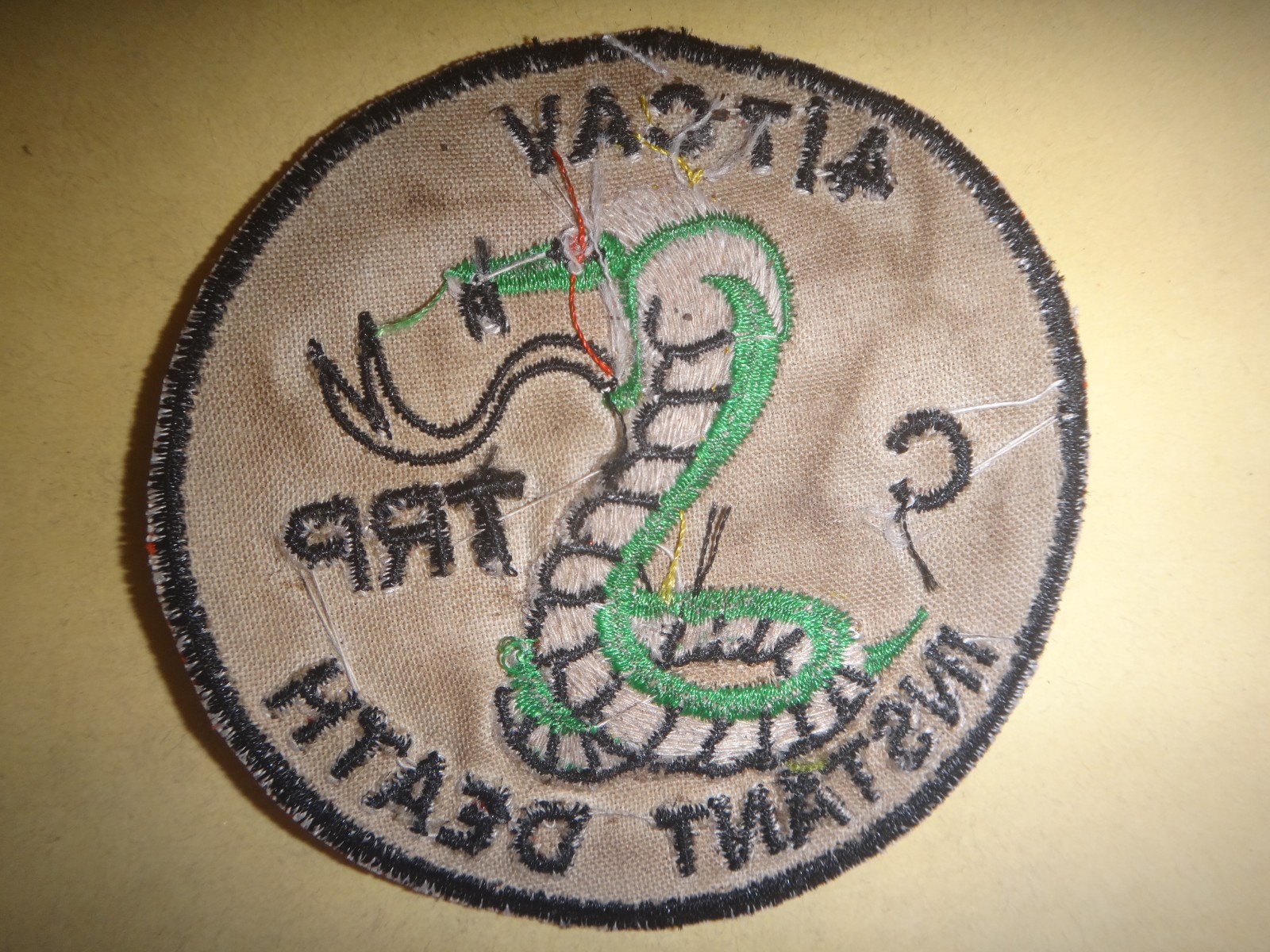 Vietnam War C Troop 4th Squadron 7th Cavalry Regiment INSTANT DEATH Patch