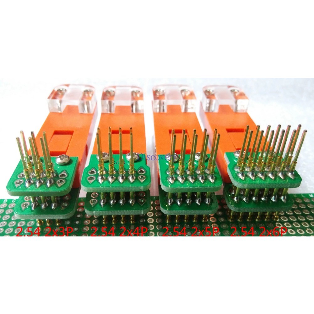 Test Stand PCB Clamp Fixture Probe Download Program Burning 2.54 2.0 1.27
