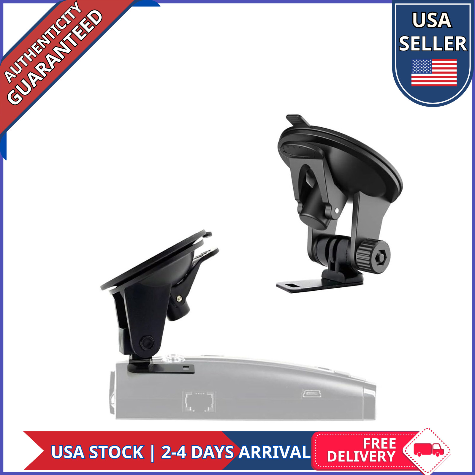 Windshield Suction Cup Mount for UNIDEN R8 R7 R4 R3 R1 DFR3 DFR6 DFR7 DFR8 DFR9