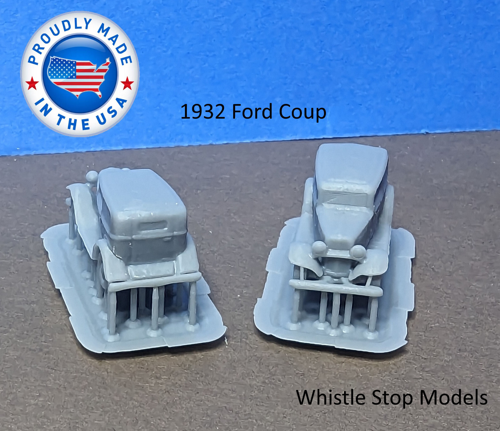 N Scale 2 1932 Ford Coupes N1046