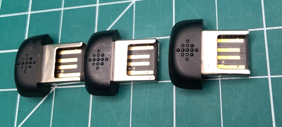 3 X OEM Fitbit Wireless Sync Dongle USB Charge, HR, Flex, One, Zip, Force, Surge