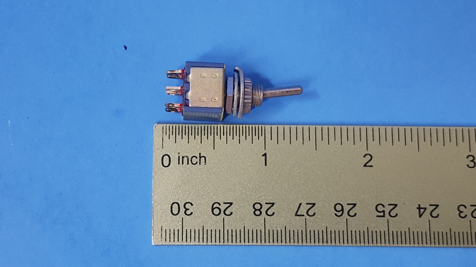 2 pcs- Toggle Switch, STM-1, DPDT, ON-ON, 250VAC/3A, 125VAC/6A