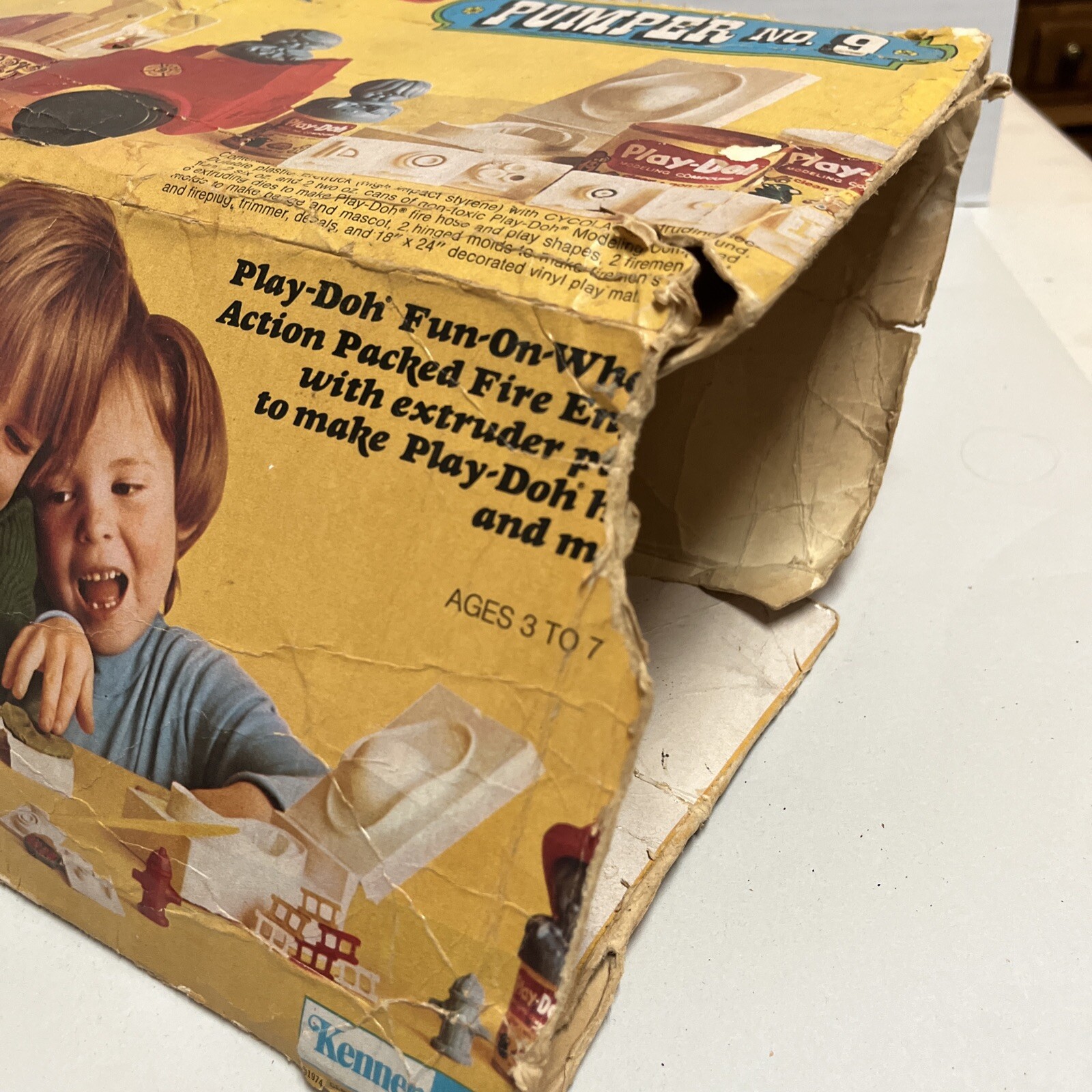 Kenner Play Doh Pumper No. 9 1974 BOX ONLY