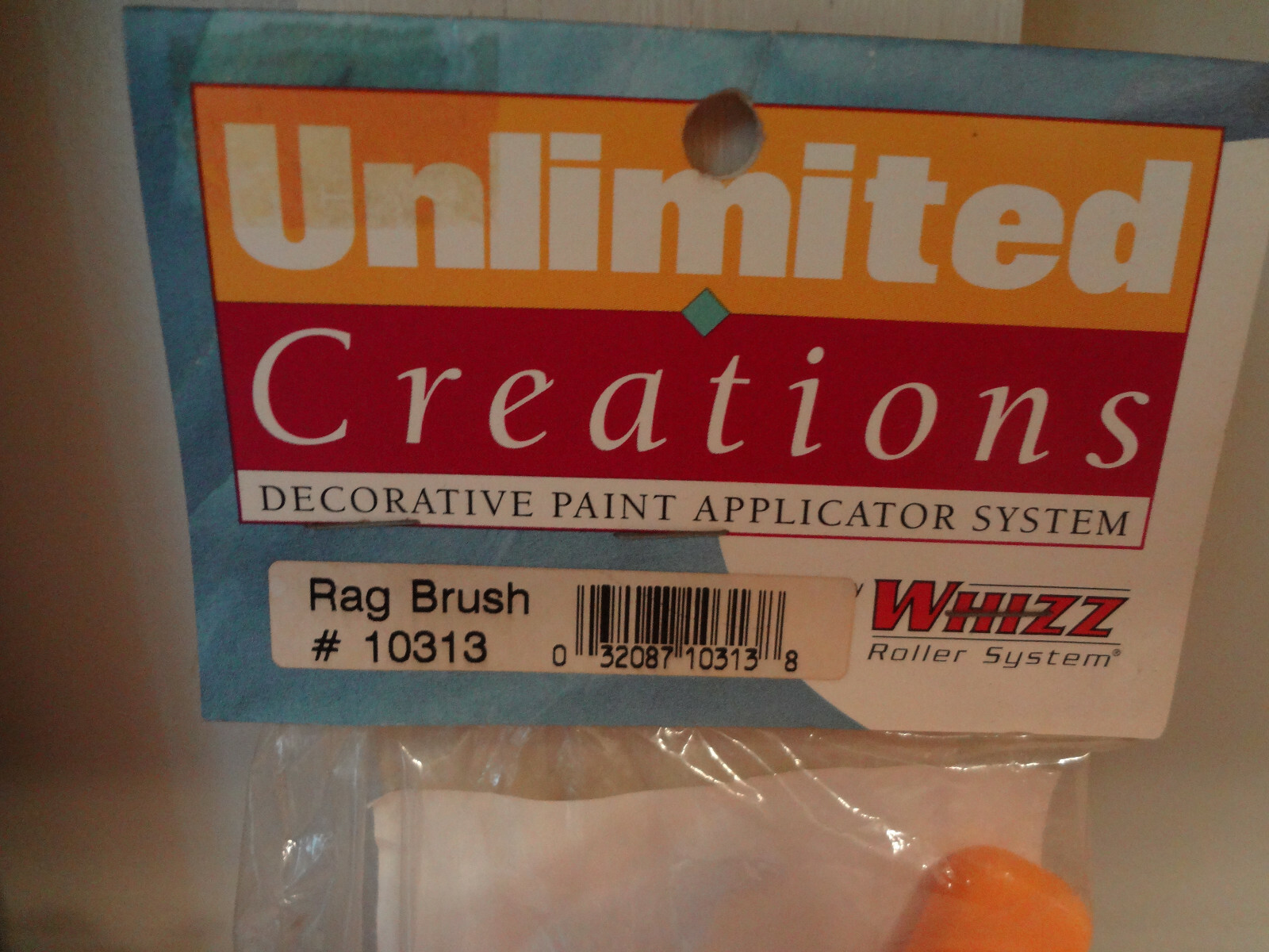 Unlimited Creations Decorative Paint Applicator System-Rag Brush #10313 (Qty 1)