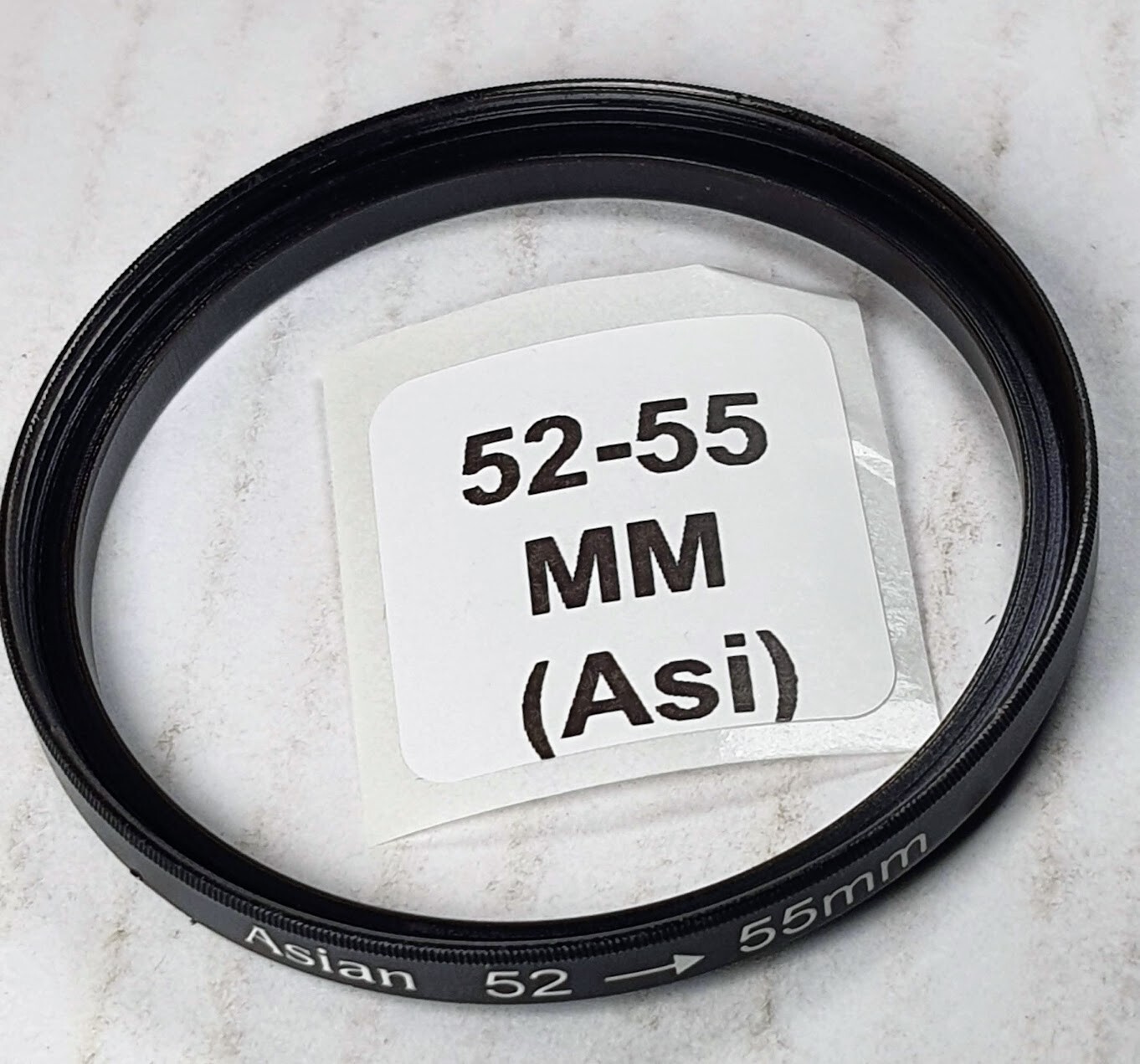 52-55mm Step Up Adapter Ring 52mm Lens to 55mm Filter Converter E52-E55 52-55