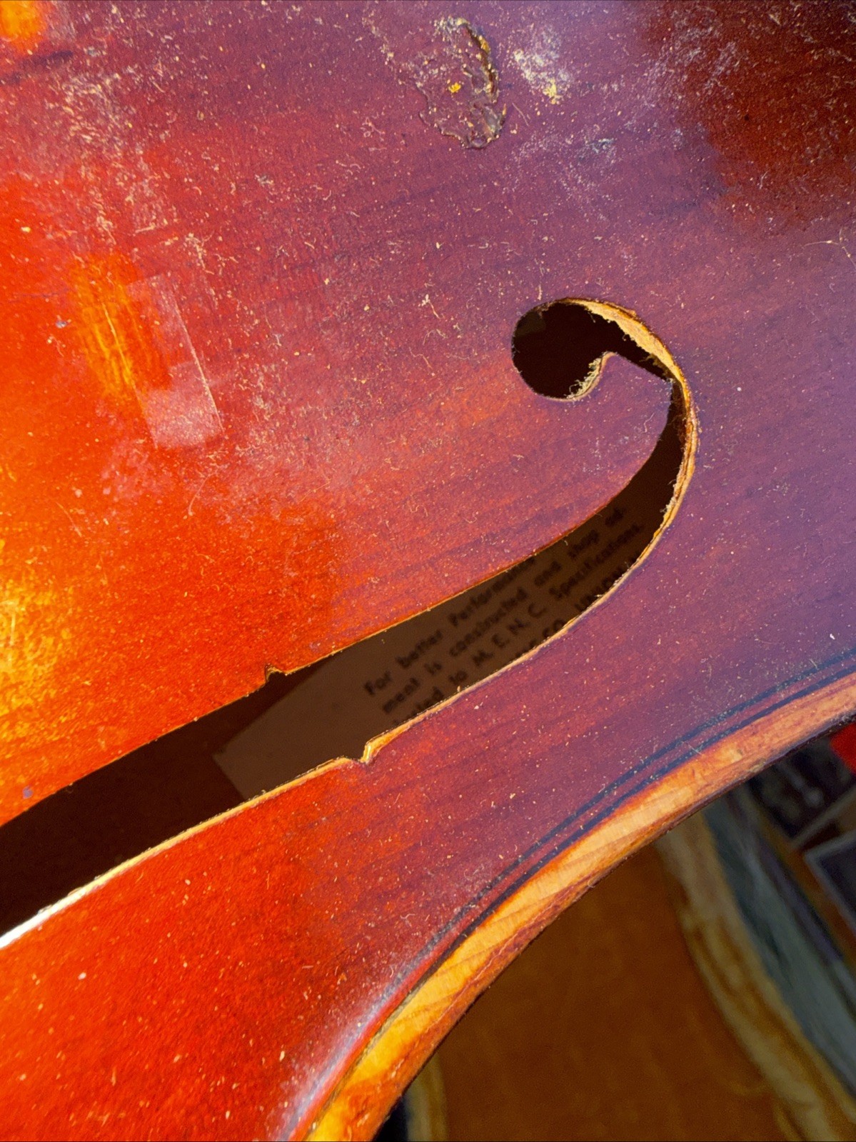 C. Meisel Violin w/ Tourte Bow and Carrying Case