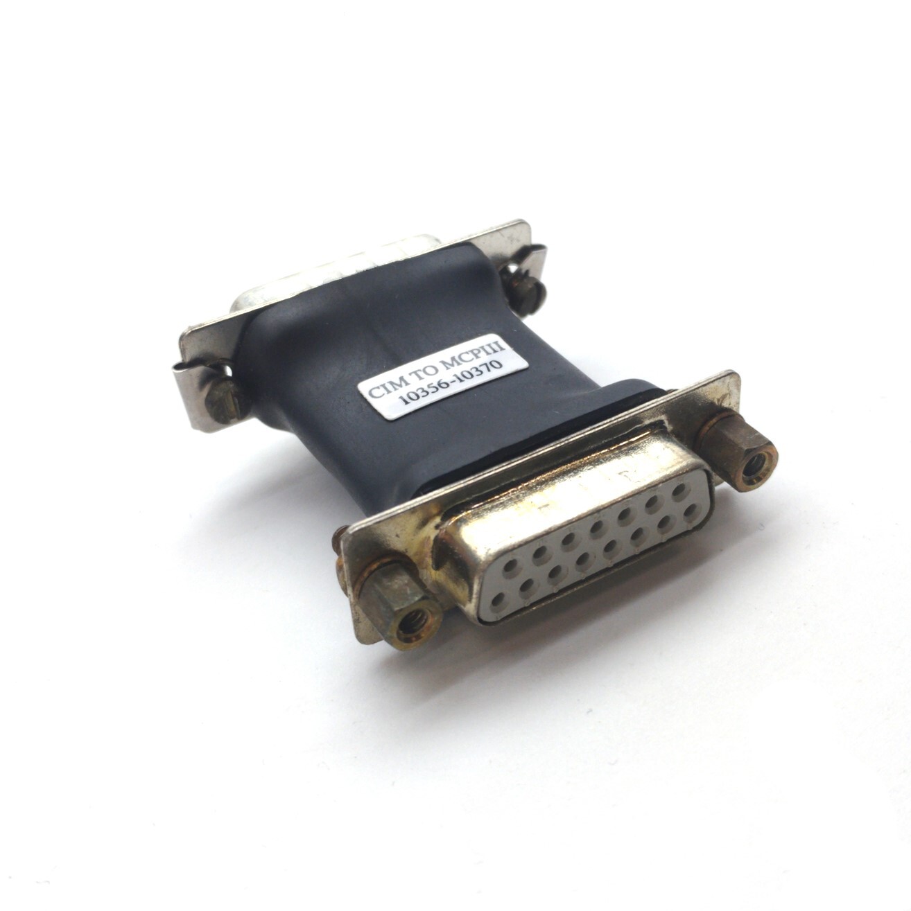 Adept 10356-10370 CIM to MCPII Teach Pendant Dongle, 15-Pin D-Sub Male/Female