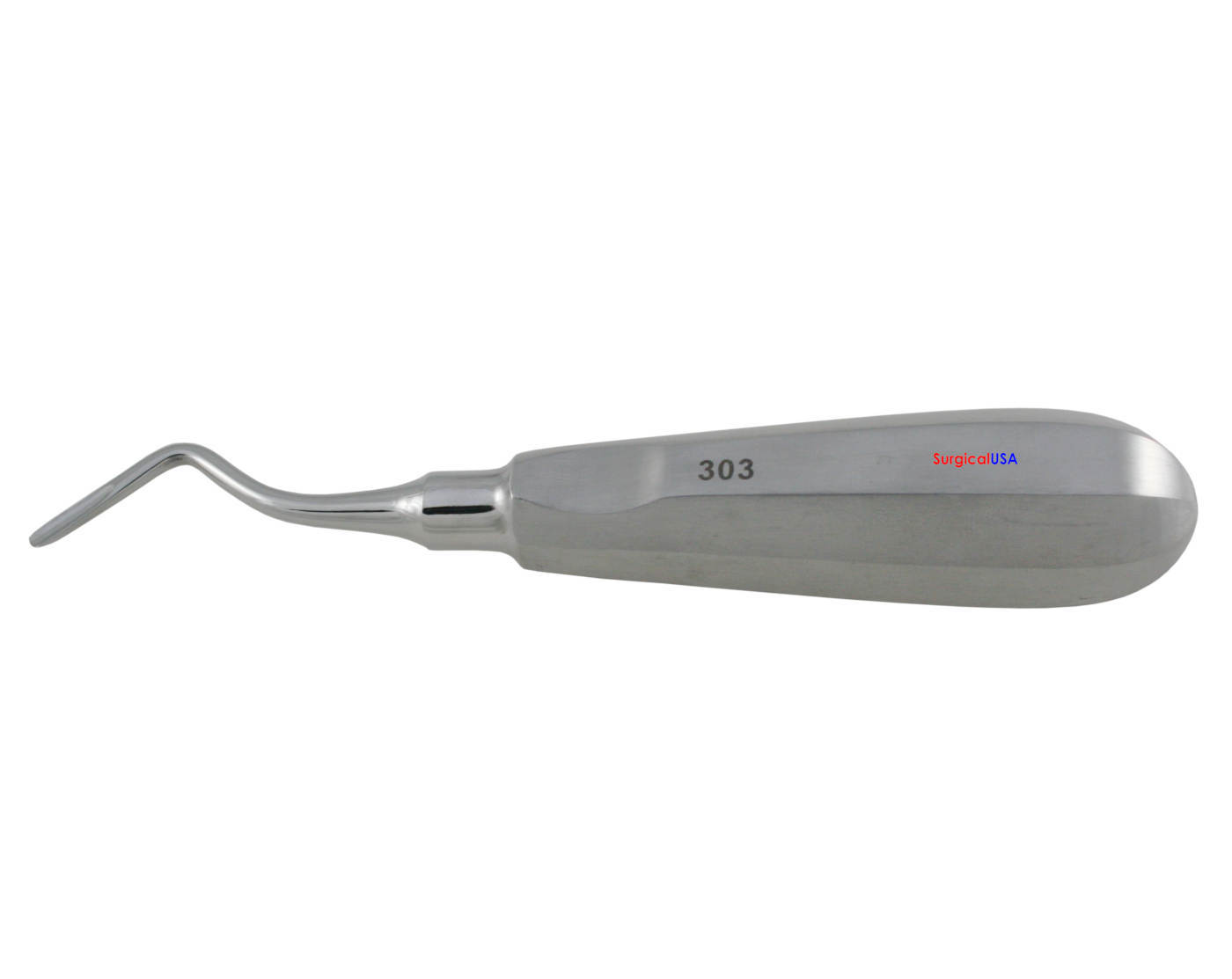 Dental Elevators Apical #303 Single End Lightweight Form Fit Handle