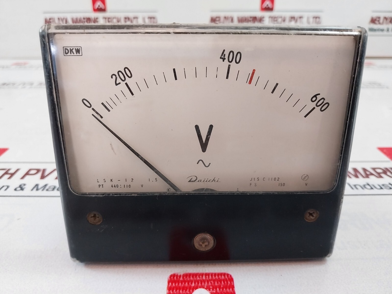 Daiichi Lsk-12 Voltmeter 0-440/600V
