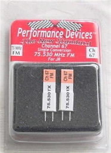 JR 75Mhz FM Crystal Set - Channel 67