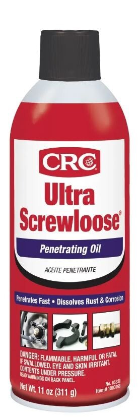CRC Industries 05330 Penetrating Oil Ultra Screwloose Free Corroded Fasteners