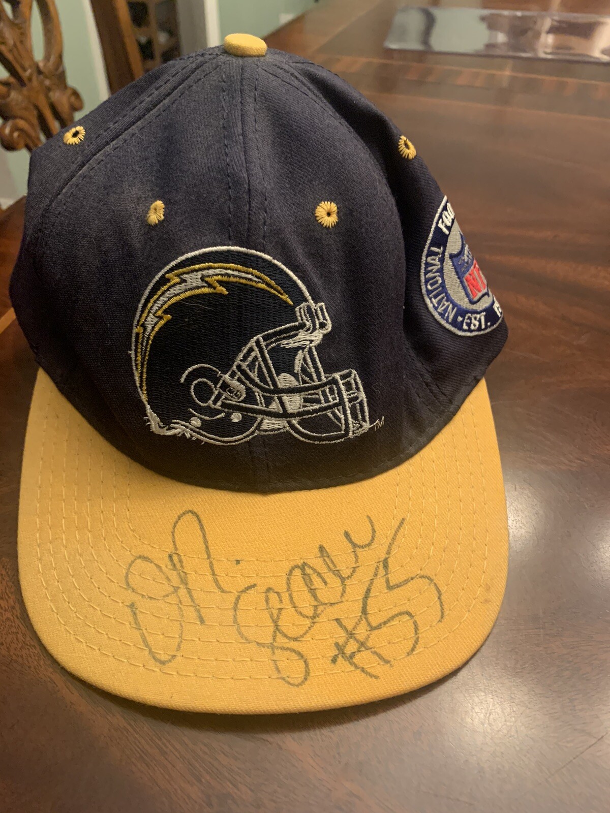 Junior Seau Autographed Baseball Cap