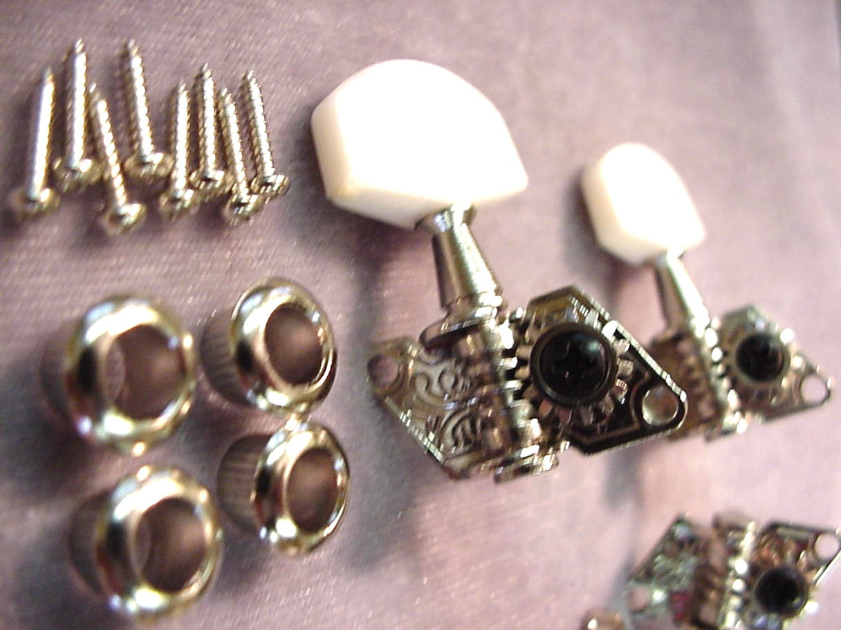 BANJO MACHINEHEAD PARTS - 5 STRING SET
