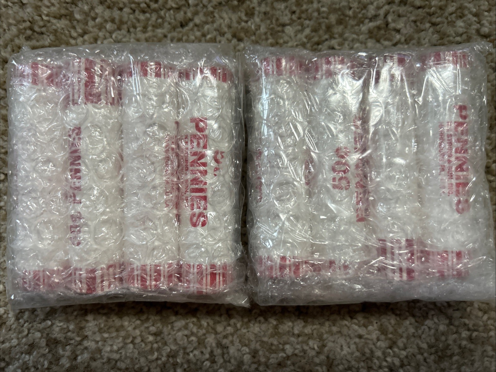 2009-D Lincoln Bicentennial Cent Rolls Set LP1-LP4 BU OBW Denver Mint 8 Rolls