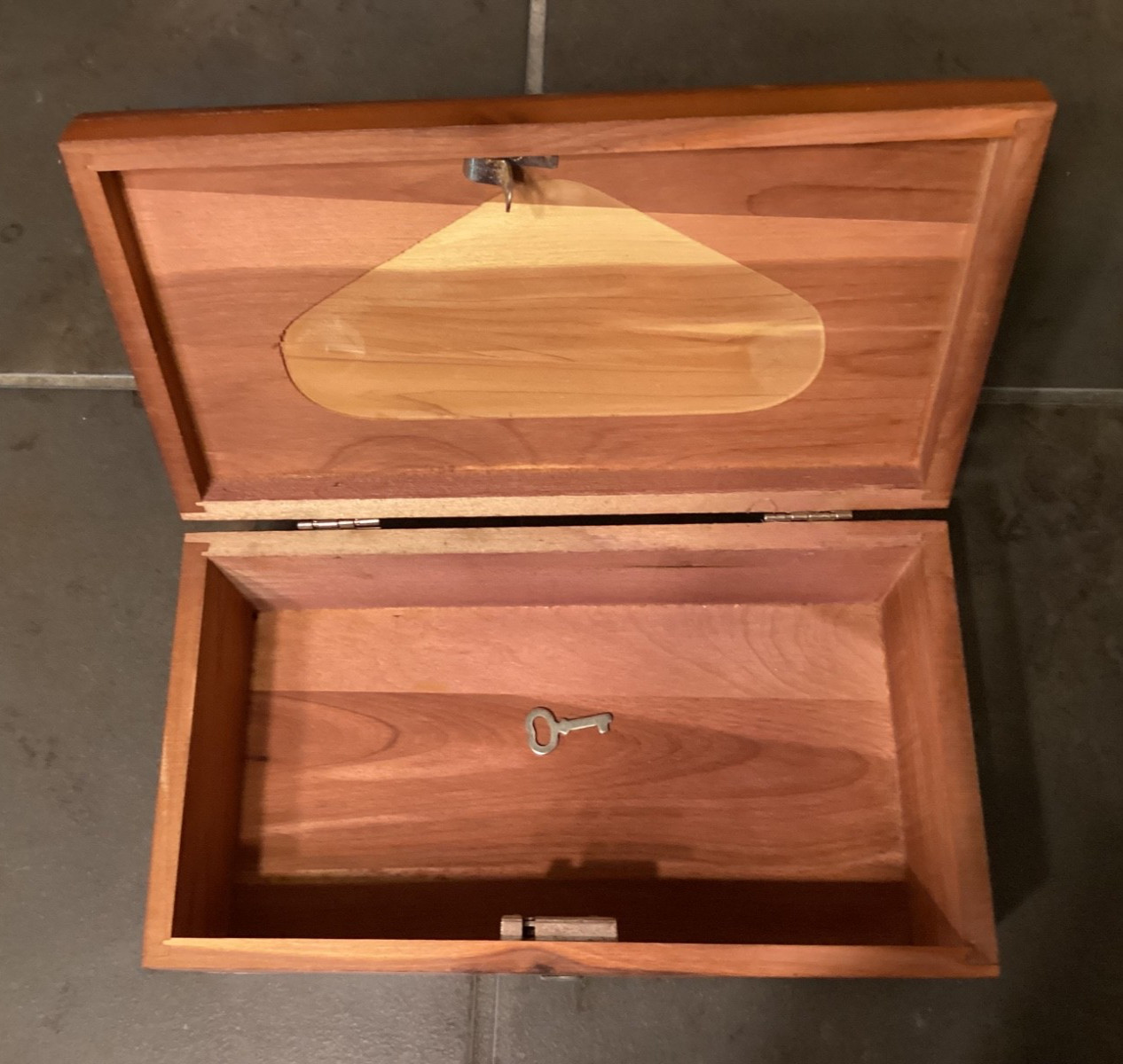 Small, Cedar Trinket Box 9" x 5" x 3 1/2"