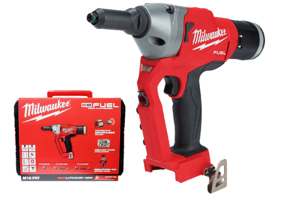 Milwaukee M18 FRT 18V Fuel Brushless Rivet Tool / Bare Tool + Case