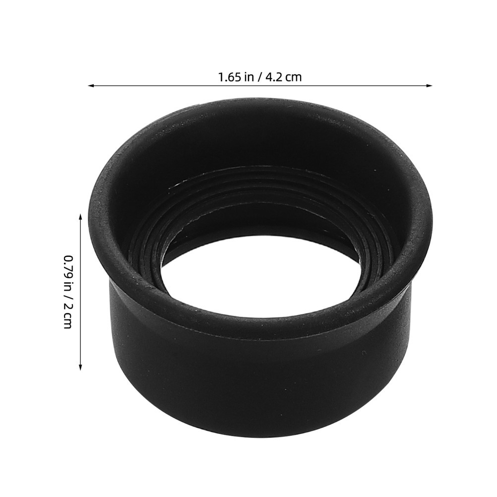 3 Pcs Eyepiece Lens Guard Cap Binocular Cup Covers Microscope Cups