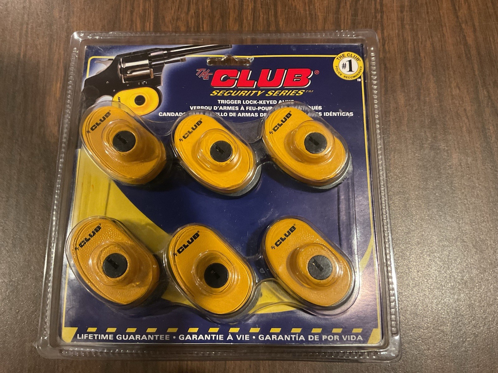 Gun Club Trigger Locks ( Pack Of 6 ) NEW