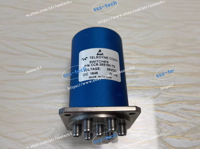 Teledyne Relays Coax Switches CCR-38S160-TS 28VDC D-SUB 9-pin 26.5GHz#XJ