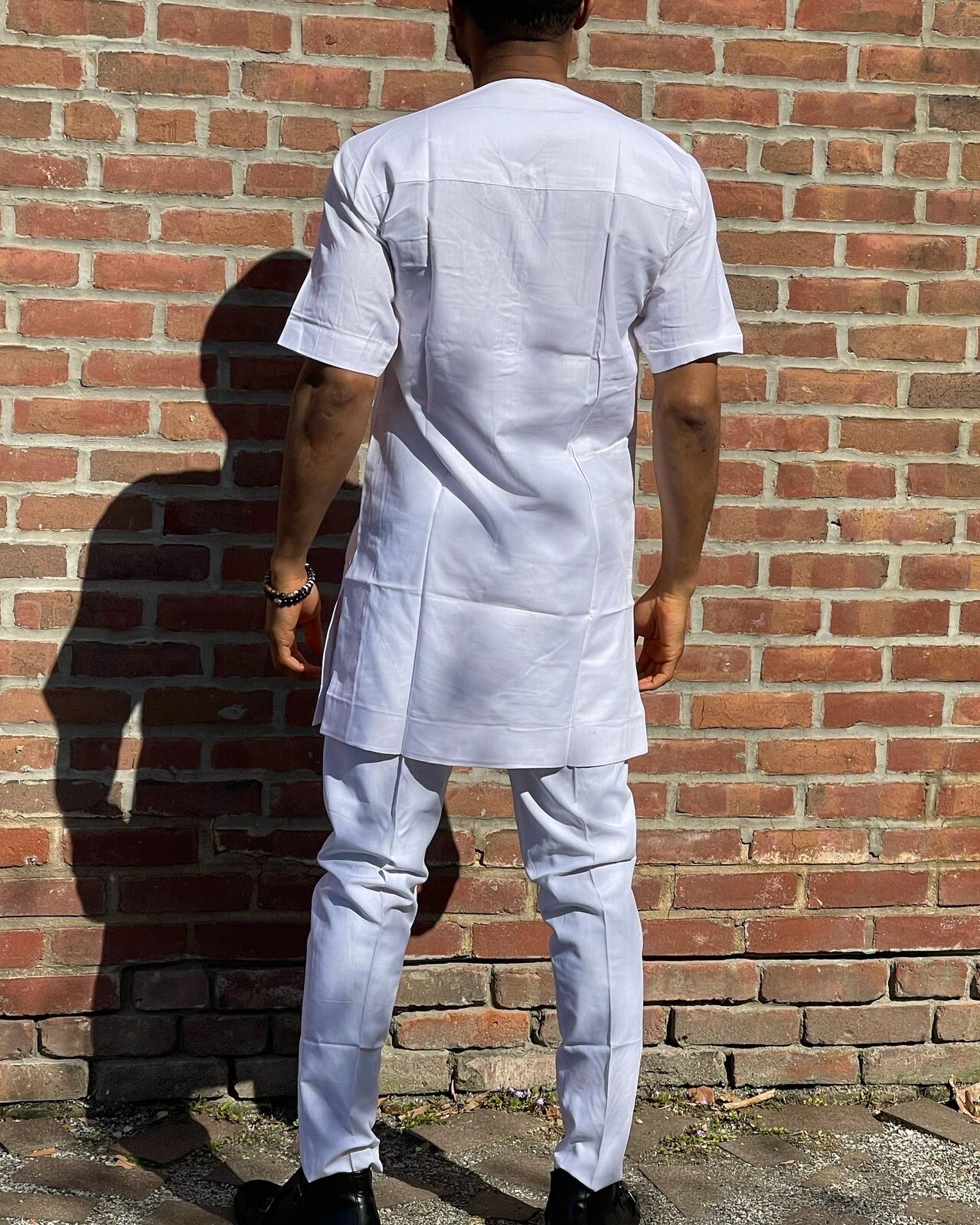 African White Two Pieces Set