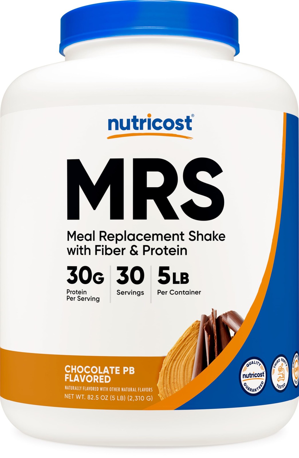 Nutricost Meal Replacement Shake Powder (Chocolate 82.5 Ounce (Pack of 1)