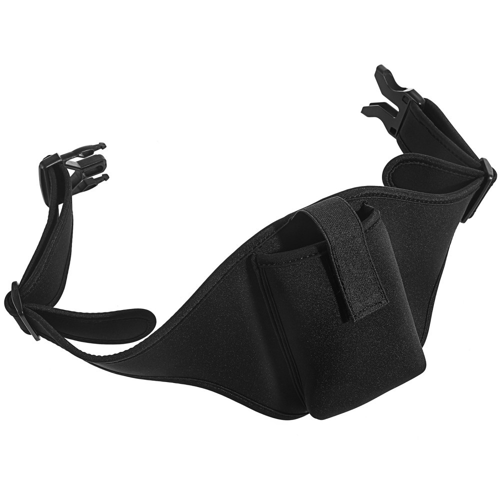 Mic Belt Fitness Waist Pack Adjustable Neoprene Microphone Holder Pack