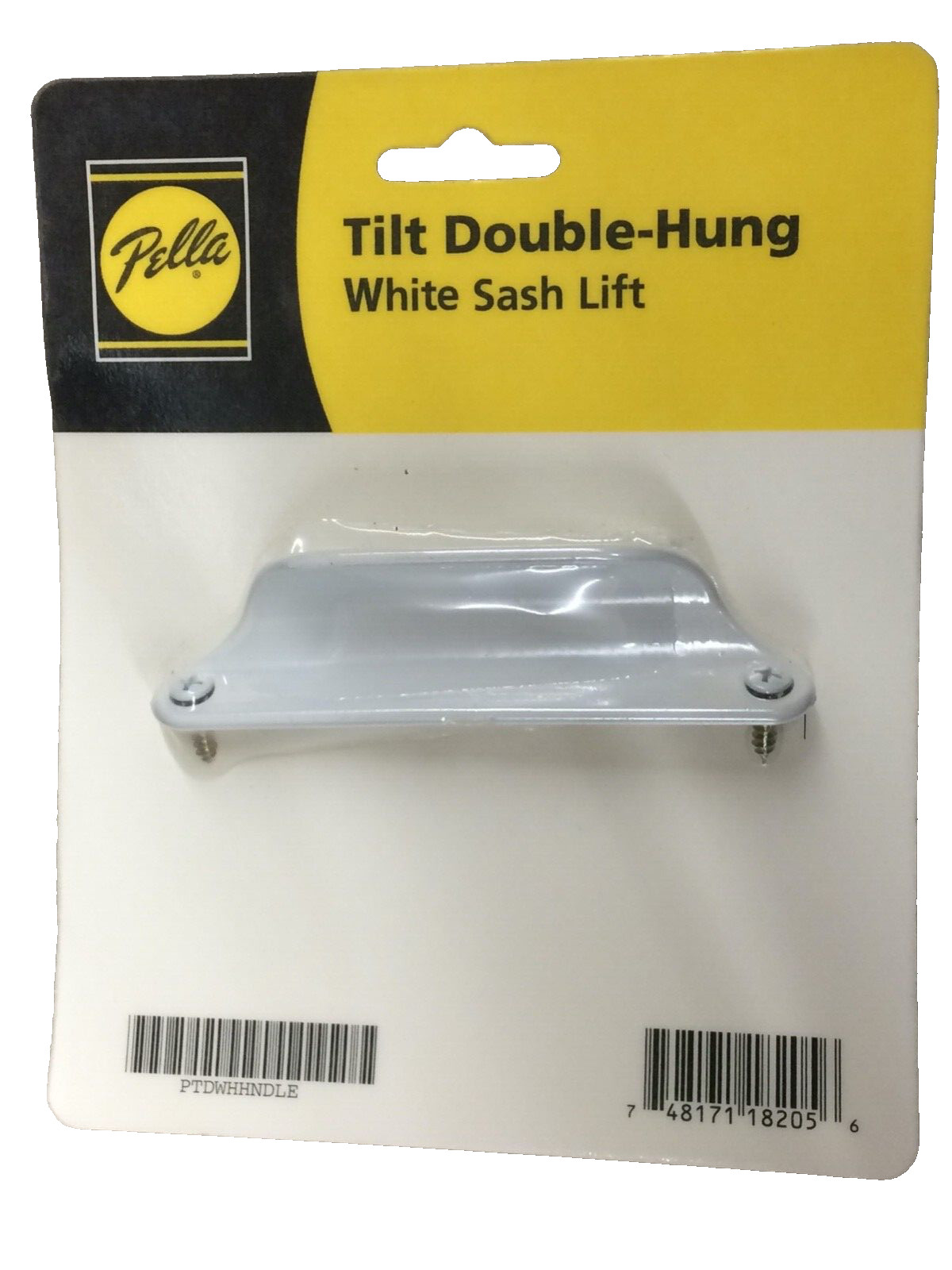 1 PELLA ProLine WHITE Tilt Double-Hung Window Lift Handle New Sealed Pack