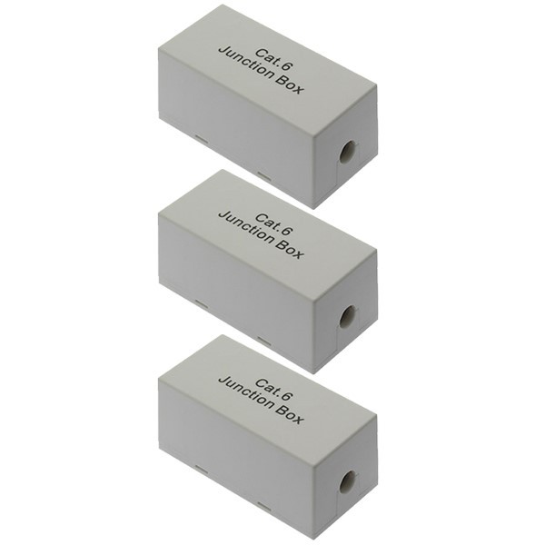3 Pcs Cat6 Network LAN Ethernet Cable Krone & 110 Punch Down Junction Box