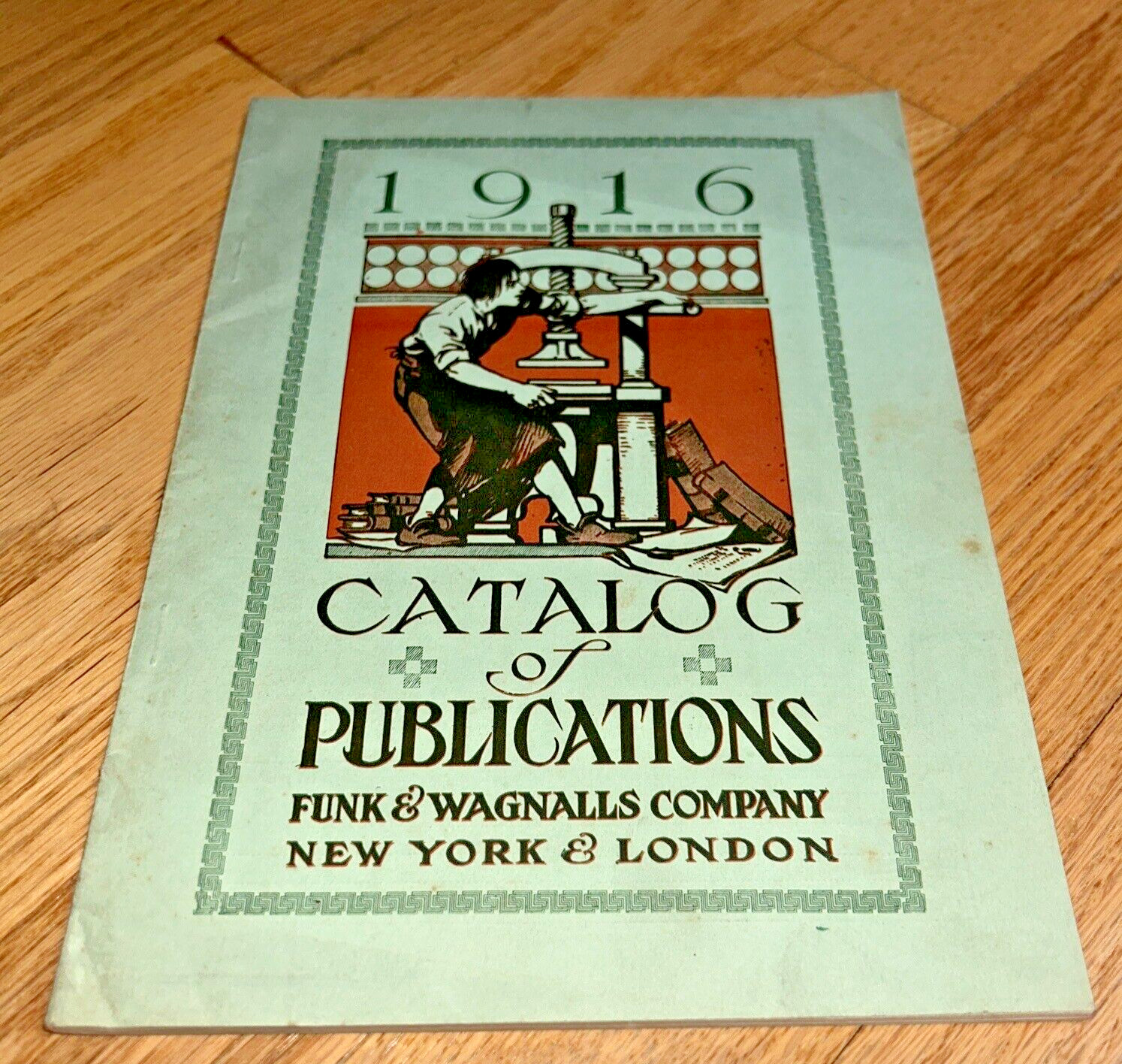 1916 CATALOG OF PUBLICATIONS, FUNK & WAGNALLS 98 Pages