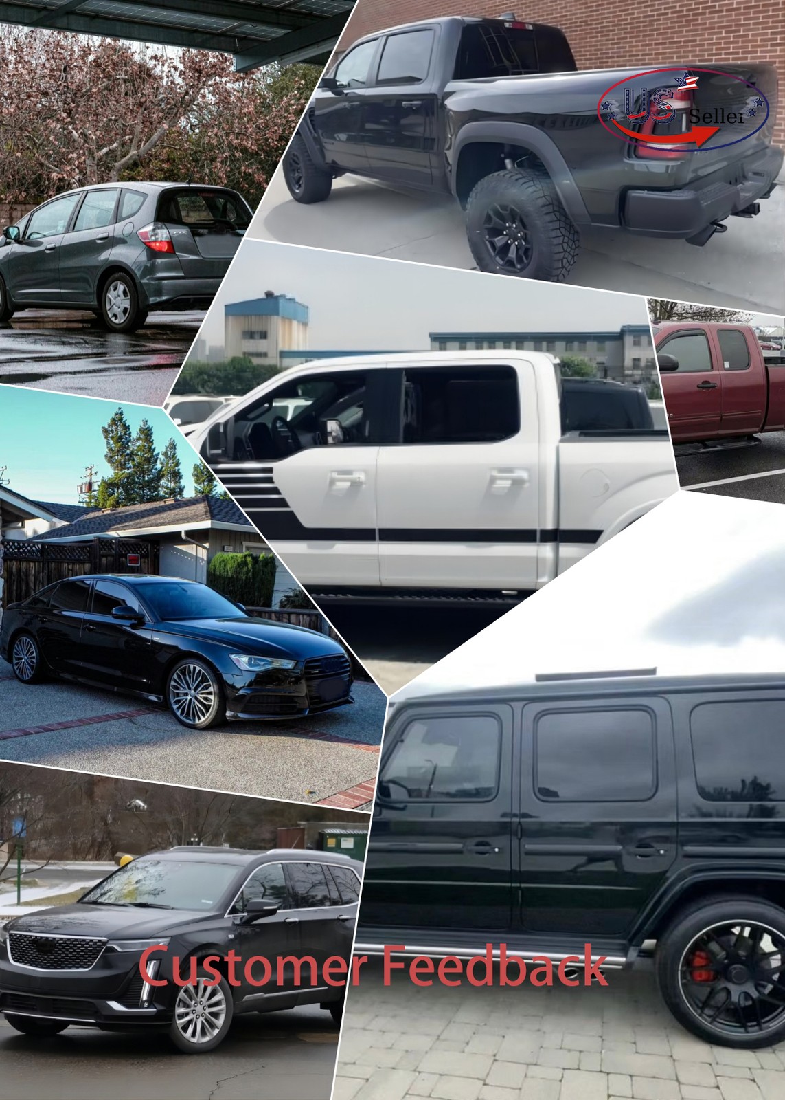 Computerized Custom PreCut 2Ply Window Tint Film Kit For ALL RAM 2500/3500