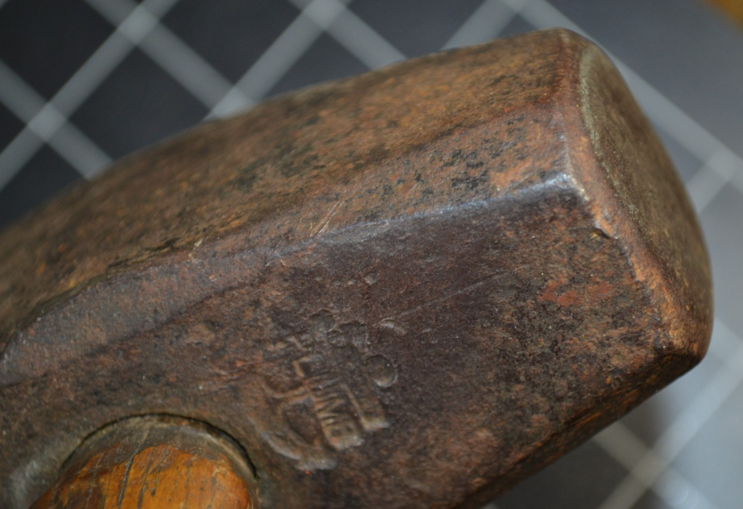 ANCHOR PLUMB - HAND DRILLING HAMMER - 5# - ALL ORIGINAL