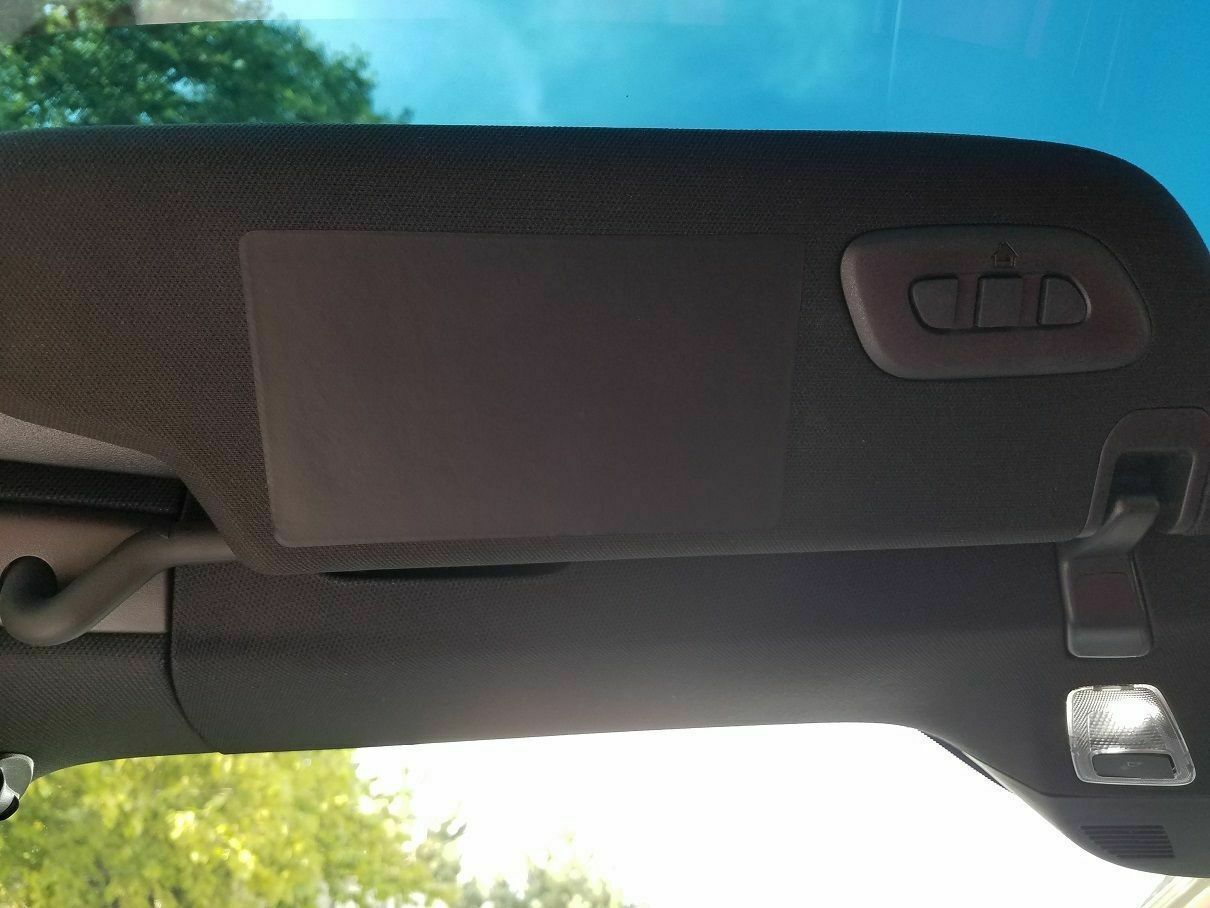 2014-2019 C7 Corvette Visor Warning Label Decals Covers