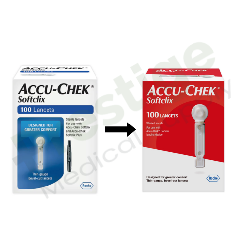 Accu-Chek Softclix Lancets 100ct NEW AND SEALED **USA SELLER**