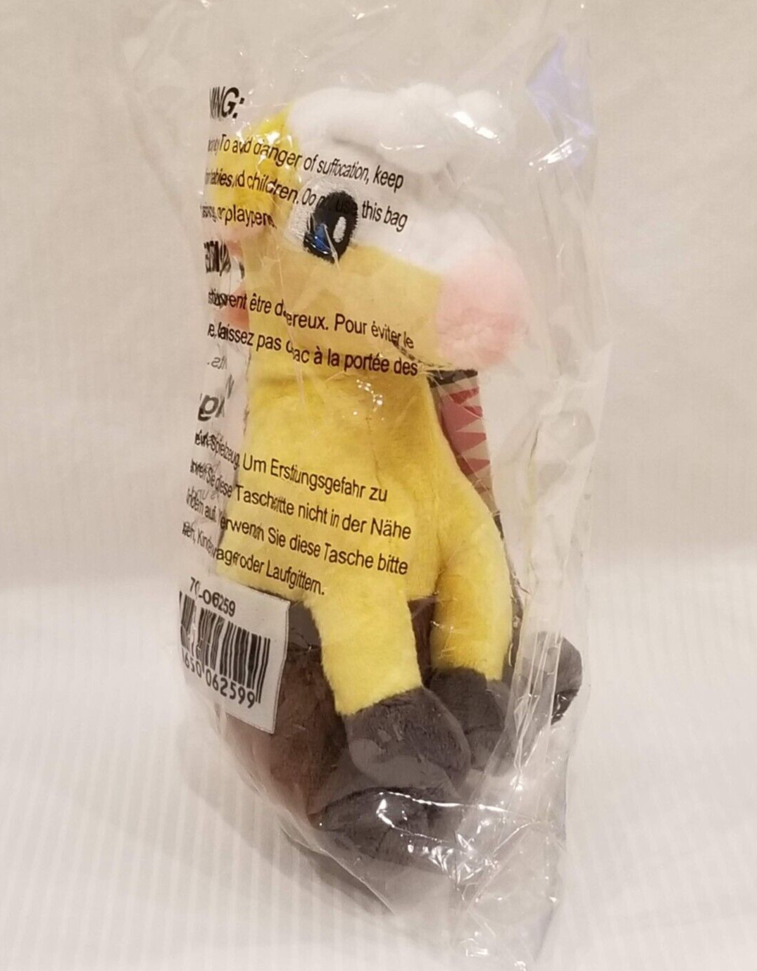 Pokemon Center Original Girafarig Sitting Cuties Plush