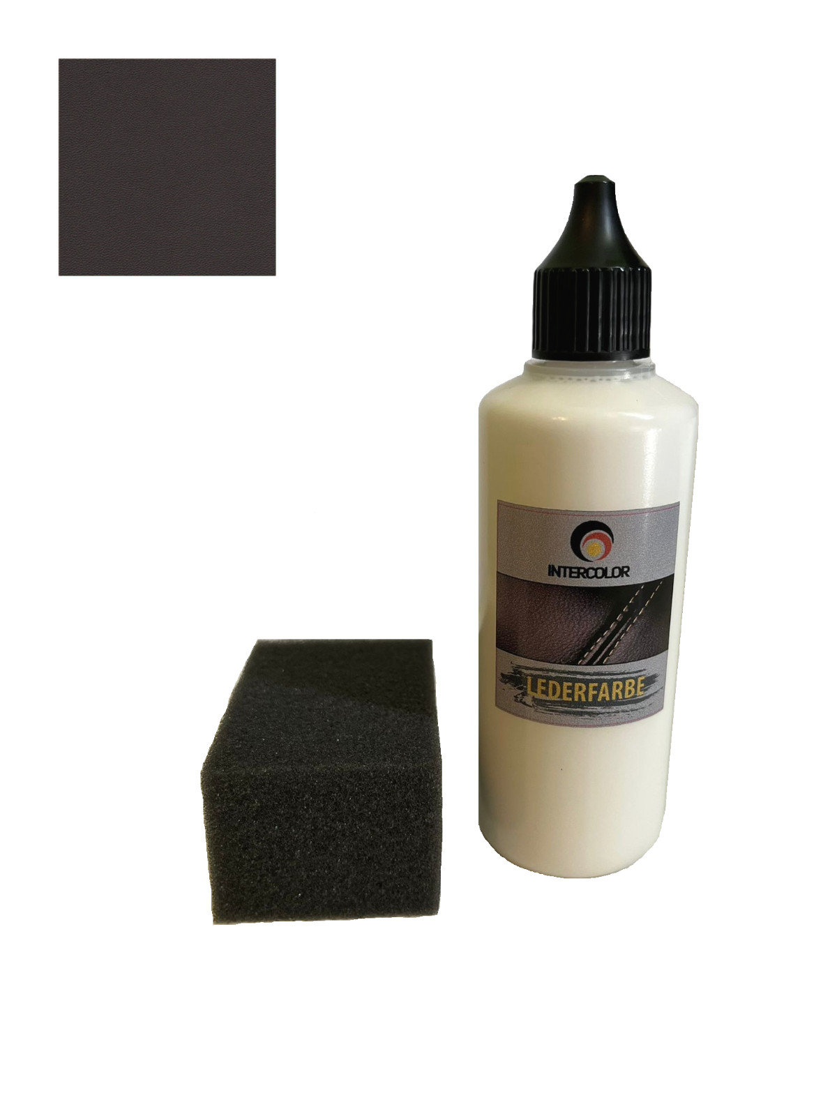 Car Mercedes Nappa Mocha Brown Leather Paint 100ml for Car Seat, Steering Wheel, Interior