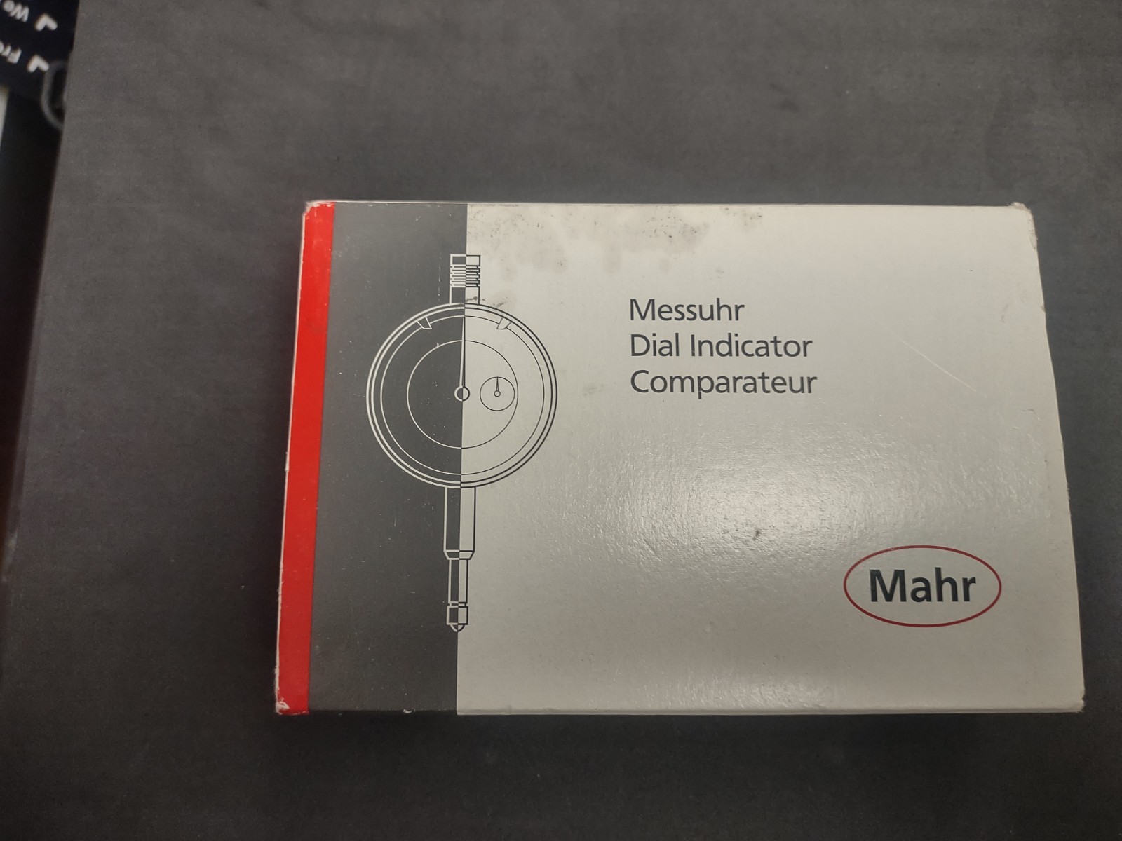 Mahr (4311140) Messuhr Dial Indicator with Case (810-A)