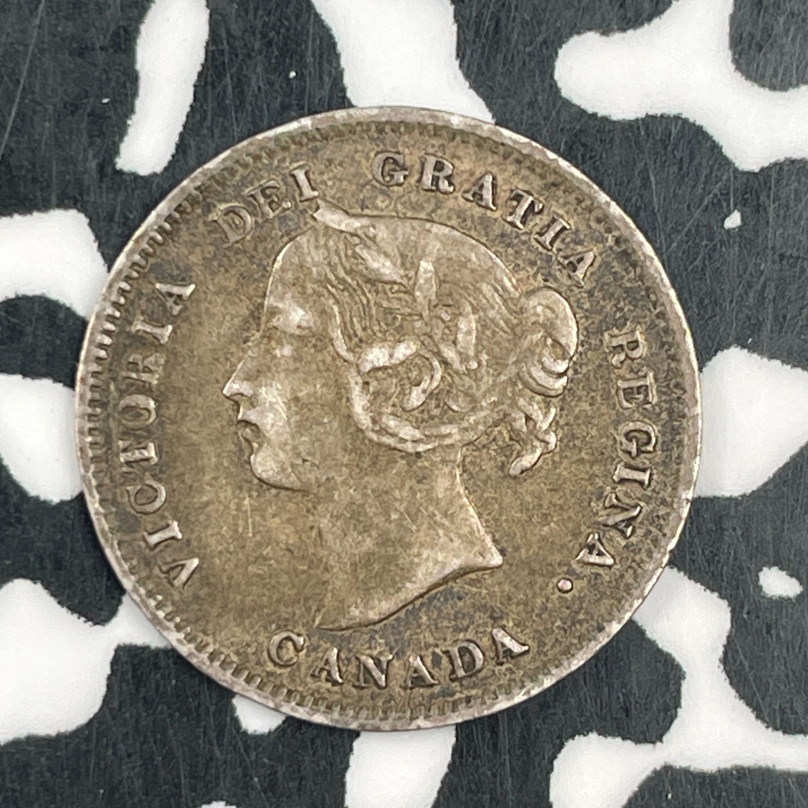 1893 Canada 5 Cents Lot#F7379 Silver! Nice!