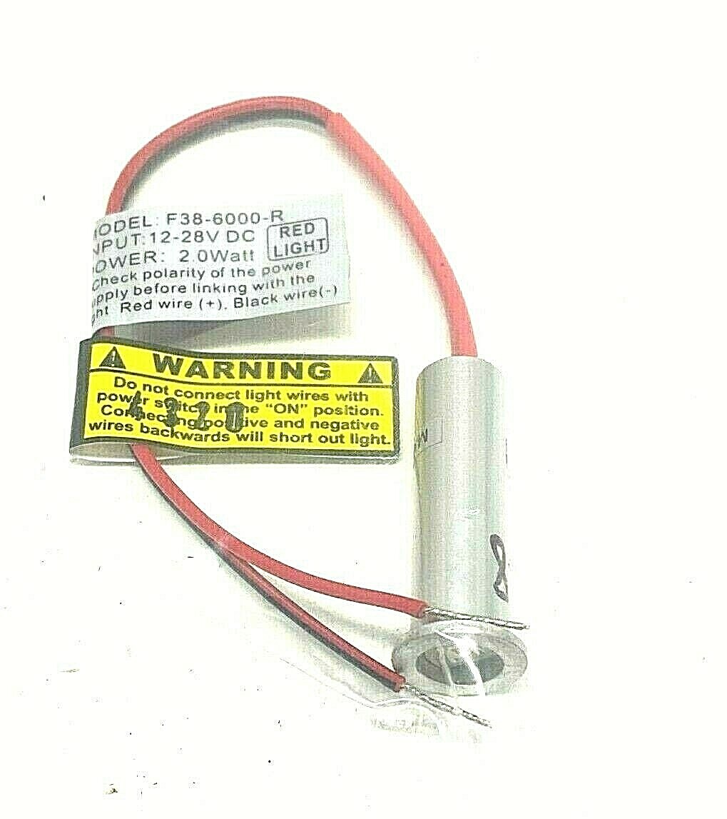 Red Replacement Bulb For TACO Rub Rail Lights F38-6800D & F38-6602, F38-6000-R